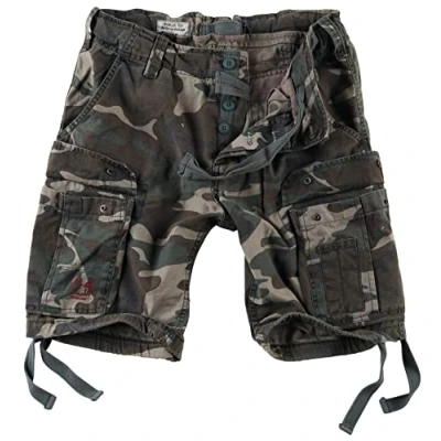 Imagen de Surplus Pantalones cortos de carga para hombre XXL Bosque
