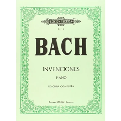 Imagen de Invenciones a 2 y 3 voces: Edición Completa