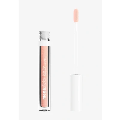 Imagen de Wet n wild, Mega Slicks Lip Gloss, Brillo de Labios Extrabrillante y Ligero para unos Suaves, Voluminosos, Fórmula Mejorada con Ácido Hialurónico Colágeno Vegano, Pink Champagne Please