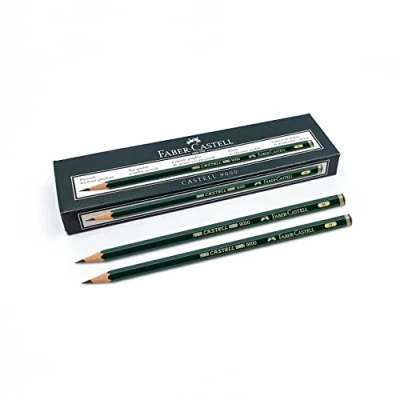 Imagen de Faber Castell 119010 Caja con 12 lápices de grafito 9000 F