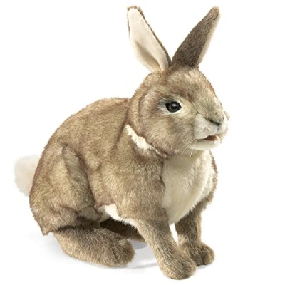 Imagen de Folkmanis 2891 Cottontail Rabbit Hand Puppet