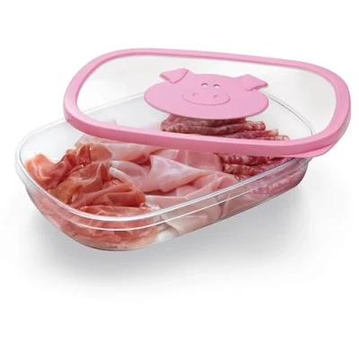 Imagen de Snips, Contenedor para Embutidos 1.5L, Porta Jamon, Alimentos, Envase Alimentos frigorífico Made in Italy