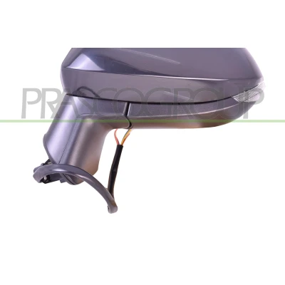Imagen de Espejo retrovisor Prasco TY0967304 izquierda negro eléctrico calefactable, abatible eléctricamente, convexo, no tintado TOYOTA: Corolla XII Berlina