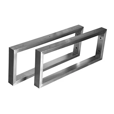 Imagen de CHYRKA® Soporte de Pared Acero Inoxidable 201, (MK 150x350 mm 1 par) para estantes