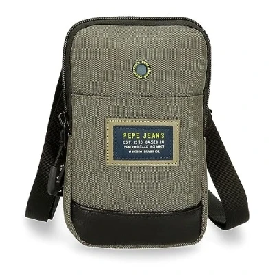 Imagen de Pepe Jeans Leighton Bandolera Verde 14x25x6 cms Poliéster