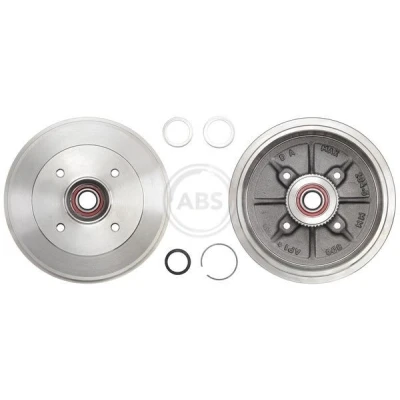Imagen de A.B.S. 2511 SC Tambor de Freno con anillo sensor ABS 247 PEUGEOT: 206 Hatchback, 106 II SW, CITROËN: Saxo Hatchback
