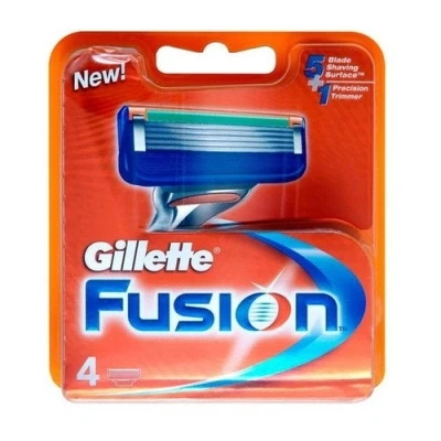 Imagen de GILLETTE FUSION 4 pz