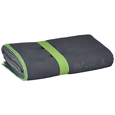 Imagen de Playshoes Toalla multifunción Unisex, de baño Microfibra, Manta portátil, Gris, 80 x 160 cm