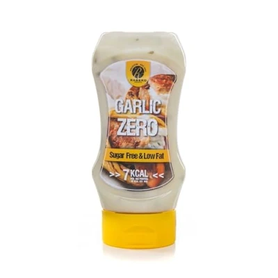 Imagen de Salsa Rabeko Zero Aderezo de Ajo Picante, 1 x 350 ml sin azúcar y bajo en grasas productos saludables bajos carbohidratos con menos calorías materiales