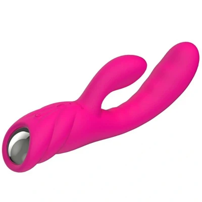 Imagen de Vibrador con funcion calor color rosa de Nalone