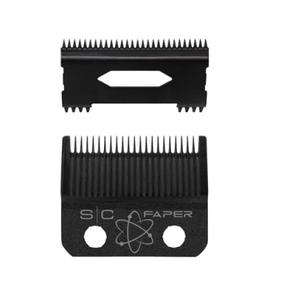 Imagen de Stylecraft Cuchilla Faper DLC Black Diamond Carbon + Slim Deep para Cortapelos, de Repuesto Clipper, Accesorio Original, Compatible con Gamma+ y