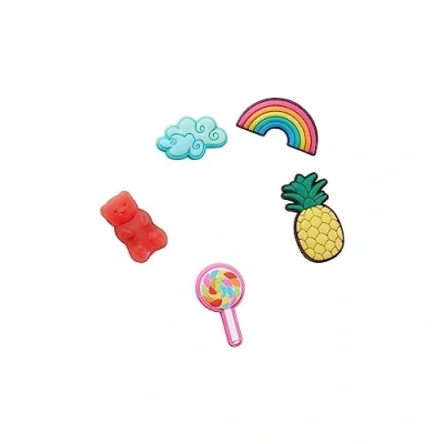 Imagen de Crocs Jibbitz Happy Candy 5 PACK Otros accesorios, Mujer, Talla: One Size, Multi coloured
