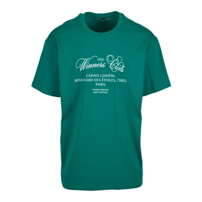 Imagen de Mister TEE Winners CLUB Camiseta estampada, Hombre, Talla: Large, Green