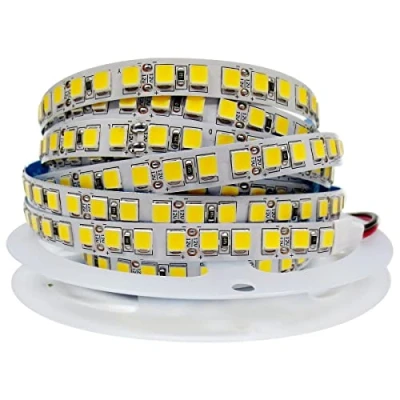 Imagen de Tesfish Tiras de luz LED 12V, Blanco Natural 4000K 5M 5054 IP20 120 LEDs/M 600 LEDs en Total Súper Brillante Luces para Dormitorio, Decoración Cocina