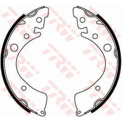 Imagen de TRW GS8201 Zapatas de Freno 200 31 AKEBONO