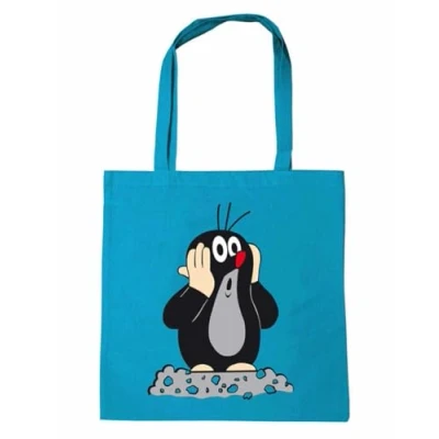 Imagen de Logoshirt Sac de courses Cabas réutilisables Krtek, el Topo turquesa