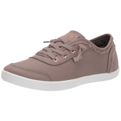 Imagen de Skechers B Cute Frayed Canvas Slip On, Zapatillas Mujer, Pardo, 39.5 EU