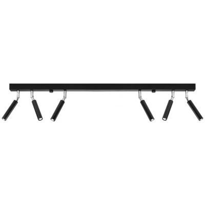 Imagen de SOLLUX lighting EYETECH 6 Plafón Acero Diseño Cilíndrico Minimalista Moderno para Dormitorio Salón Industrial Lofty G9 A++ E 100/3/20 cm 6x Fuente de