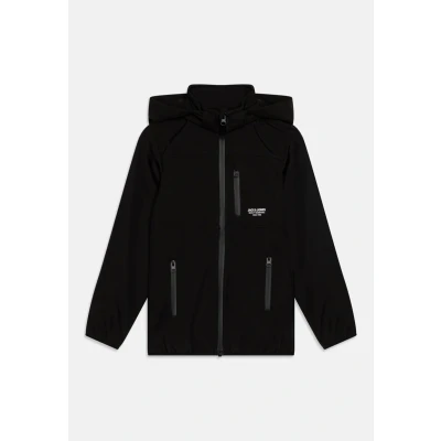 Imagen de Jack &amp; Jones Junior Jjtheo Chaqueta softshell para niños, Talla: 10a, Black