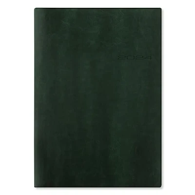Imagen de LETTS Lecassa British Racing Green 2024 Semana A4 en 2 páginas (multilingüe)