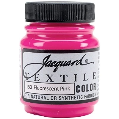 Imagen de Jacquard Tessile Colore Tessuto Vernice 2.25 Oz fluorescenti Rosa