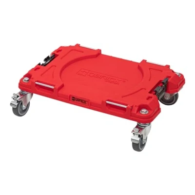 Imagen de Qbrick System Pro Transport Platform Red Ultra HD Tabla de Transporte (plástico, 100 kg, 50,6 x 32,5 14 cm), Color Rojo