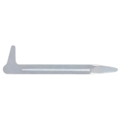 Imagen de BZALPL45060 [AL PL] Alcayata o escarpia plana, Medida ø4,5 x 60 20 mm, Blíster de 4 unidades