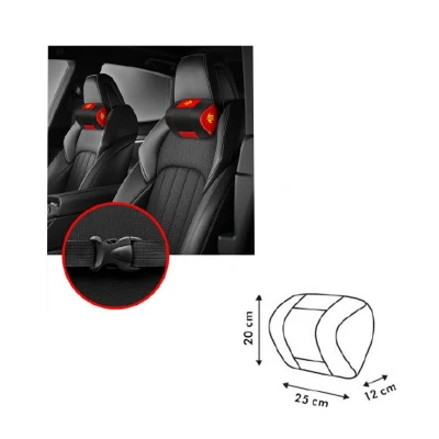 Imagen de MOMO Cuello Coche Soporte Comfort Corsa Negro/Rojo