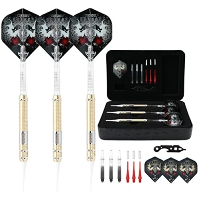 Imagen de CUESOUL 16 Grams Deluxe Soft Tip Darts Set with Luxury Case（JL STL B1101+D604）