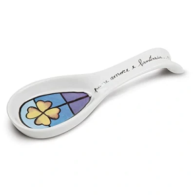 Imagen de EGAN paf11t/C Apoya cucharas, Porcelana, Azul Claro