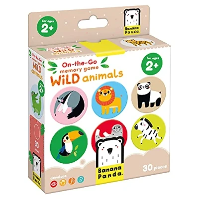 Imagen de Banana Panda Juego de memoria On the Go animales salvajes 2+