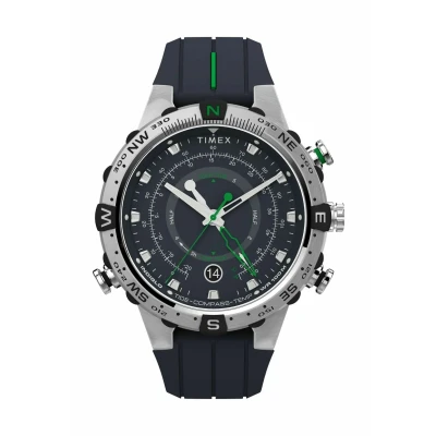 Imagen de Timex Reloj analógico para Hombres de Cuarzo con Correa en Caucho TW2V22100