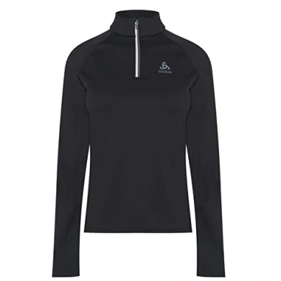 Imagen de Odlo Damen BESSO Midlayer mit 1/2 Reißverschluss, Black, XS