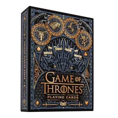 Imagen de theory11 juego de Tronos, cartas premium, índice estándar tamaño póquer, lujo