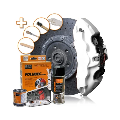 Imagen de FOLIATEC 2168 Barniz pinza freno aerosol 400, 125, 50 blanco