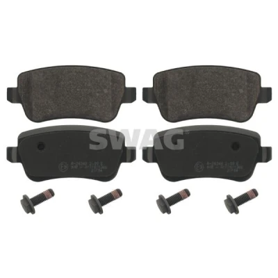 Imagen de SWAG 70 91 6852 juego de pastillas freno Eje trasero con tornillos FIAT: Croma II Familiar