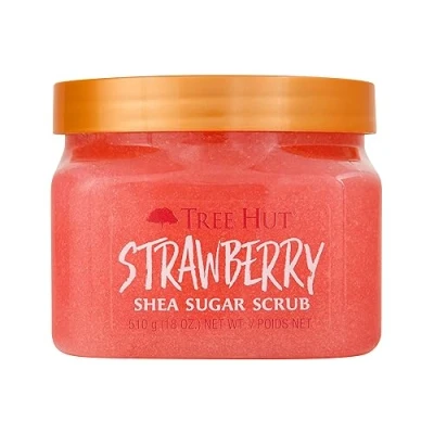Imagen de Tree Hut Strawberry Shea Sugar Exfoliación Corporal