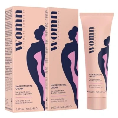 Imagen de womn 2 x Intimate Comfort CREMA DEPILATORIA para la línea del bikini y las axilas, (2 100ml)
