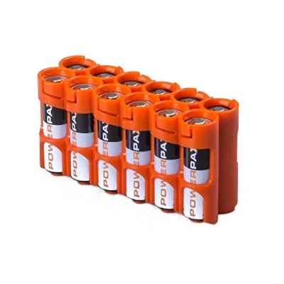 Imagen de Storacell 12AAORG Universal Naranja Soporte (Universal, Naranja, AA batteries)