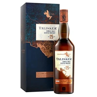 Imagen de Talisker 25 Years Old Single Malt Whisky 45,8% Vol. 0,7l in Giftbox