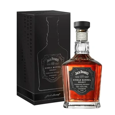 Imagen de Jack Daniels Single Barrel Select Tennessee Whiskey Con Estuche de cartón Para Poder Regalar, 45% Vol. Alcohol, 700 ml