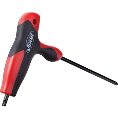 Imagen de VIGOR V2483 Destornillador T30 217, 132, 217 Torx interior Cubeta de espuma suave