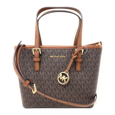 Imagen de Michael Kors Tote, Bolsa de Mano para Mujer, Marrón Sig, XS