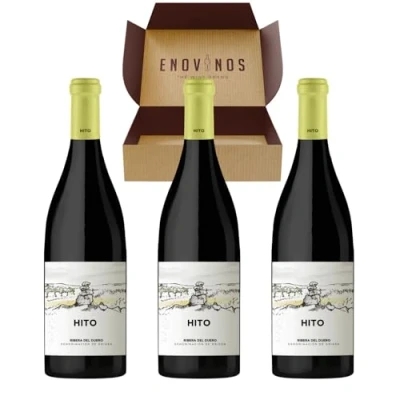 Imagen de Vino Hito x3 Botellas Tinto Ribera del Duero 100% Tempranillo 75 cl Mejor Selección ENOVINOS