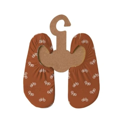 Imagen de Slipstop Zapatos de playa para niños, antideslizantes, deportivos, natación, vacaciones, unisex, protección solar UPF 50+, Bicycle, 24/26 EU