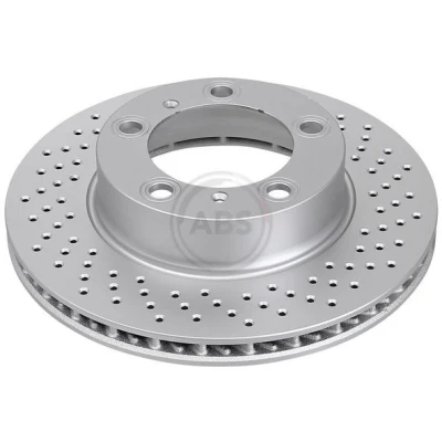 Imagen de A.B.S. COATED 17876 Disco de freno 298 24 5 130 perforado/ventil. int. revestido PORSCHE: Cayman, Boxster
