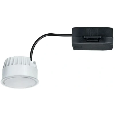Imagen de Paulmann 93072 Luminaria empotrable LED Nova módulo 3 Step Dim Coin, redonda, 50mm 6W 530lm 230V 4000K, sat., redondo, regulable, foco techo, plástico
