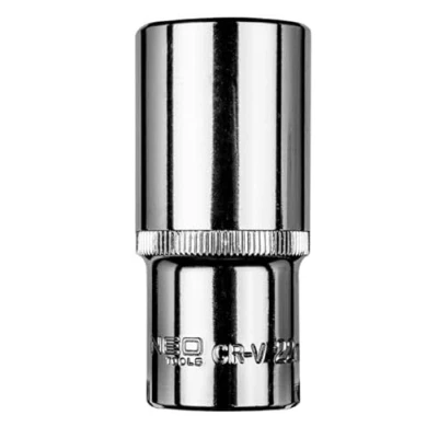 Imagen de NEO TOOLS 08 197 Piezas insertables de llave cubo 3/8 22 mm Acero cromo vanadio hexagonal