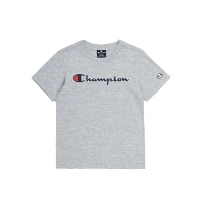 Imagen de Champion Legacy Icons B S/S Crewneck Camiseta, Gris Luminoso (ral 7035), 7 8 Years para Niños