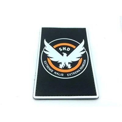 Imagen de Parche de PVC con diseño la división SHD para disfraz, airsoft, paintball
